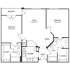 Traditional 2x2 975-977 SF